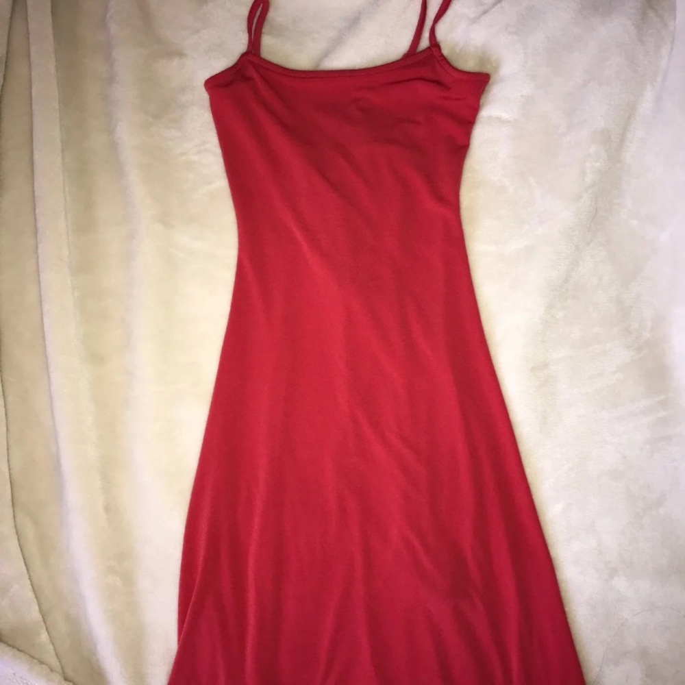Red dress